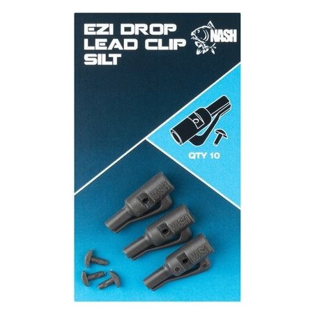 Bezpieczny klips Ezi Drop Lead Clip Weed Green NASH