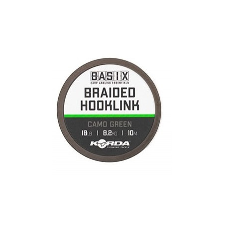 Plecionka Korda Basix Braided Hooklink 10m Plecionka Korda Basix Braided Hooklink 10m