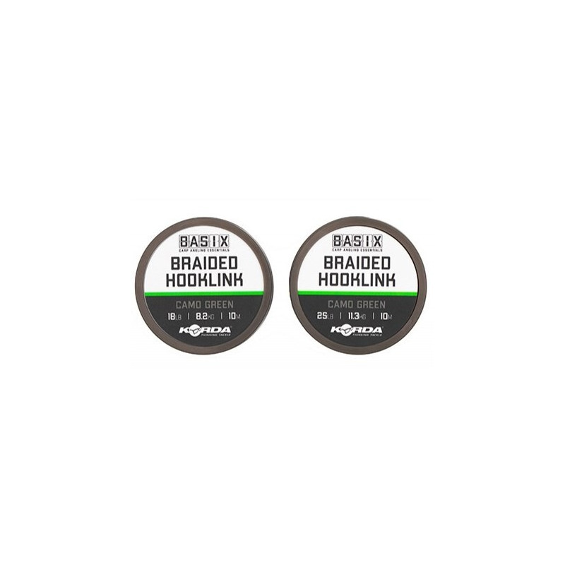 Plecionka Korda Basix Braided Hooklink 10m Plecionka Korda Basix Braided Hooklink 10m