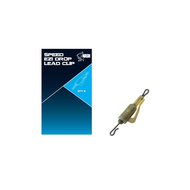 Klips Speed Ezi Drop Lead Clip Weed Green NASH Klips Speed Ezi Drop Lead Clip Weed Green NASH