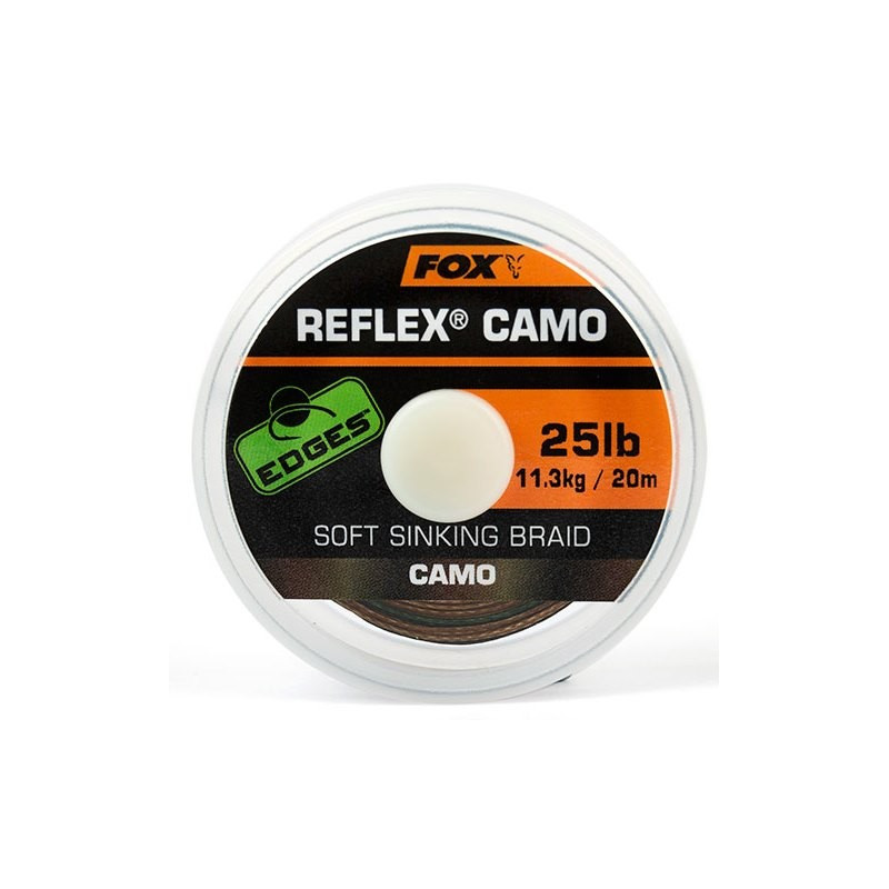 Plecionka FOX Reflex Camo Edges 20m - 20lb Plecionka FOX Reflex Camo Edges 20m - 20lb