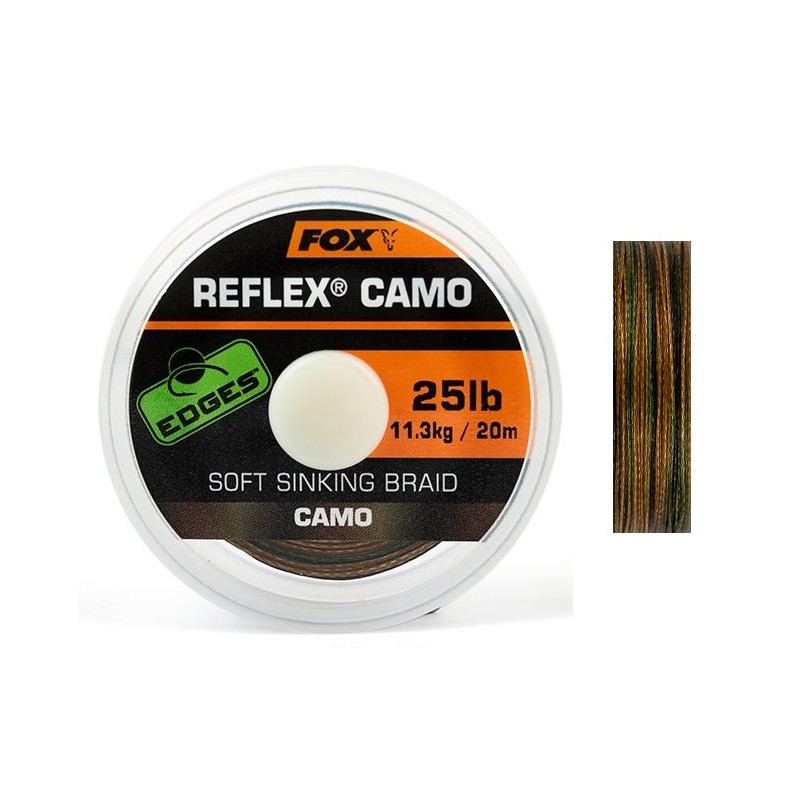 Plecionka FOX Reflex Camo Edges 20m - 35lb