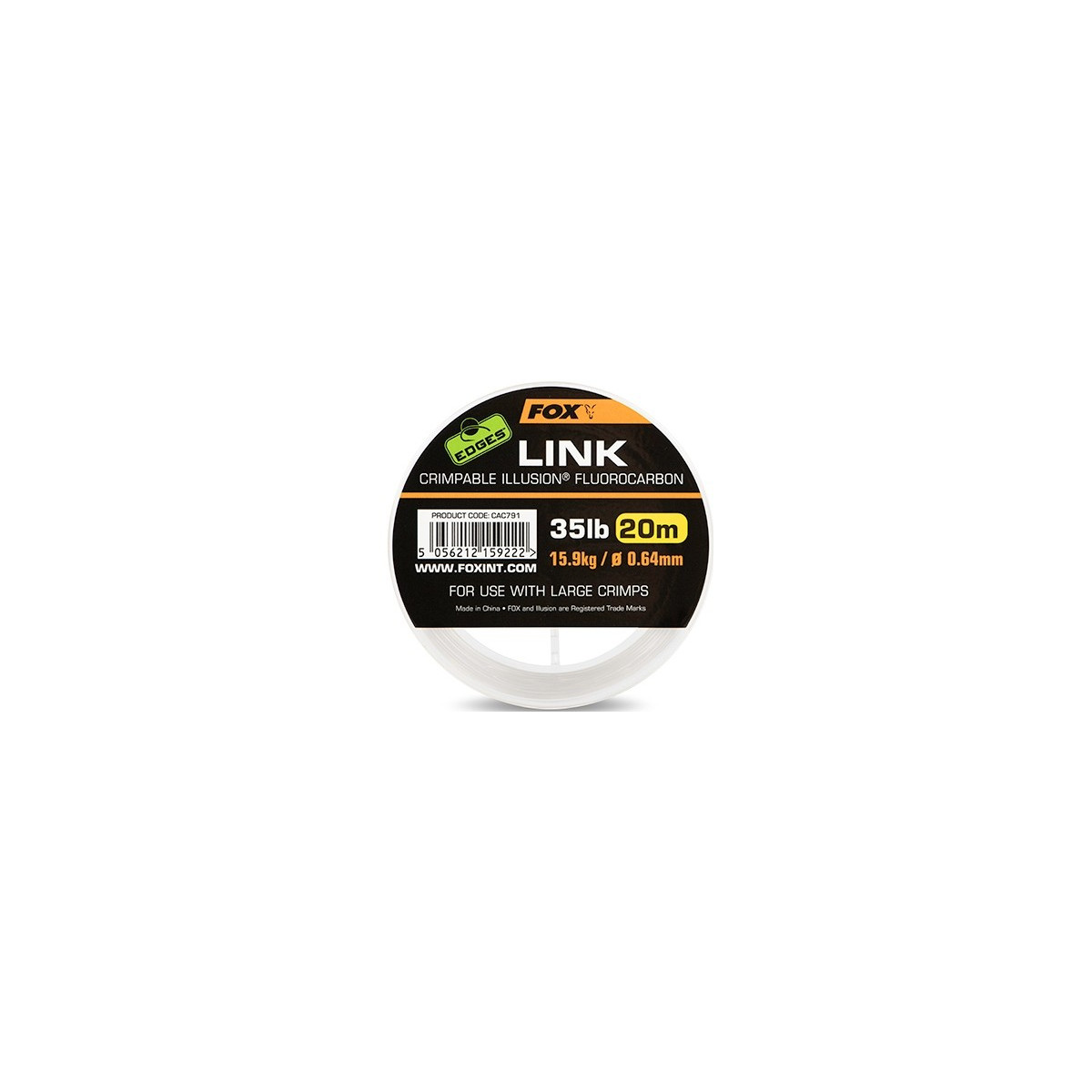 material-przyponowy-link-illusion-fluorocarbon-edges-fox material-przyponowy-link-illusion-fluorocarbon-edges-fox