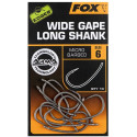 Haczyki karpiowe FOX Arma Point Super Wide Gape Long Shank Hooks Edges hak 6 Haczyki karpiowe FOX Arma Point Super Wide Gape Long Shank Hooks Edges hak 6