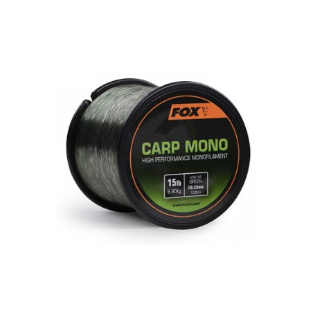 Żyłka FOX Carp Mono Line 850 m 0,38mm Żyłka FOX Carp Mono Line 850 m 0,38mm