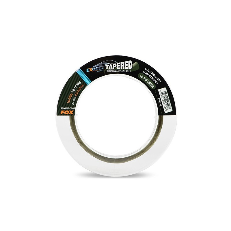 Żyłka FOX koniczna Exocet PRO Tapered Leader Żyłka FOX koniczna Exocet PRO Tapered Leader