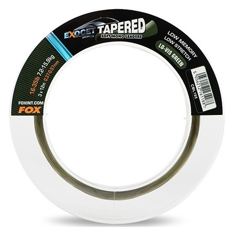 Żyłka FOX koniczna Exocet PRO Tapered Leader Żyłka FOX koniczna Exocet PRO Tapered Leader