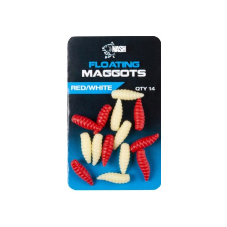 Przynęta sztuczna Nash Floating Maggot 14szt. Przynęta sztuczna Nash Floating Maggot 14szt.