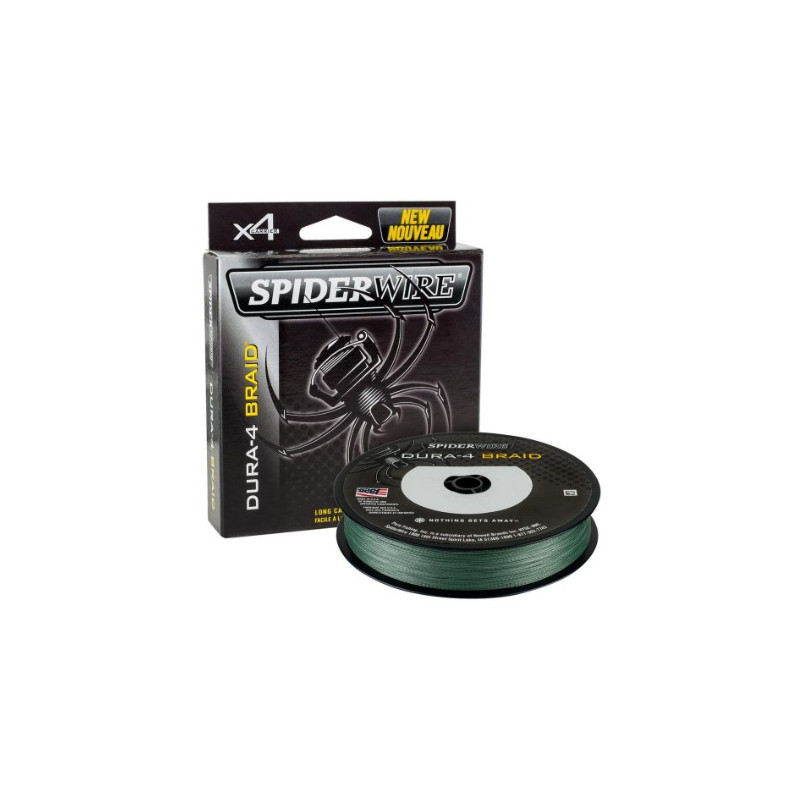 Plecionka SpiderWire Dura 4 Moss Green 1800m 0,35mm
