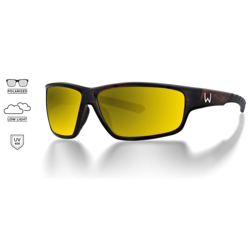 Okulary Westin W6 Sport 20 Matte Brown Stripe / Yellow Okulary Westin W6 Sport 20 Matte Brown Stripe / Yellow