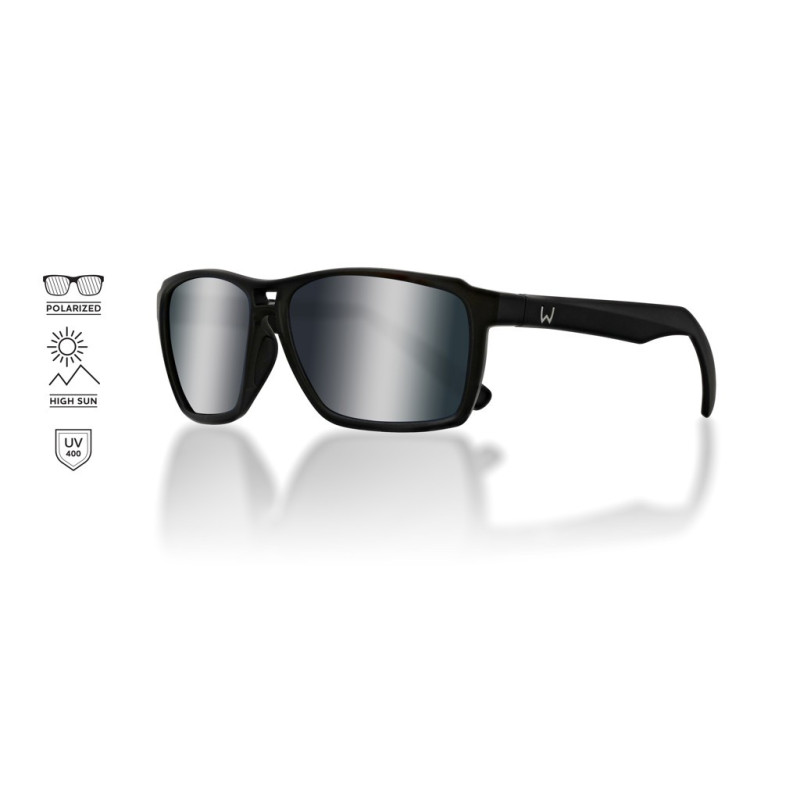 Okulary Westin W6 Street 150 Matte Black / Blue White Okulary Westin W6 Street 150 Matte Black / Blue White