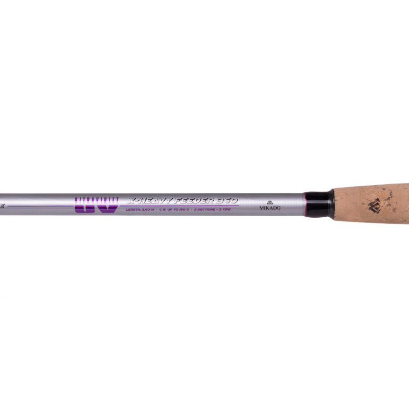 Wędka Mikado Ultraviolet X-Heavy Feeder 3 składy 390cm / 1-160g Wędka Mikado Ultraviolet X-Heavy Feeder 3 składy 390cm / 1-160g