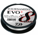 Plecionka Daiwa Tournament X8 EVO+ / Biały 135m / 0,10mm Plecionka Daiwa Tournament X8 EVO+ / Biały 135m / 0,10mm
