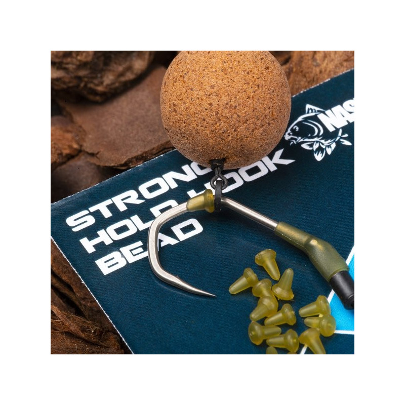 Stopery Strong Hold Hook Bead zielony NASH Stopery Strong Hold Hook Bead zielony NASH