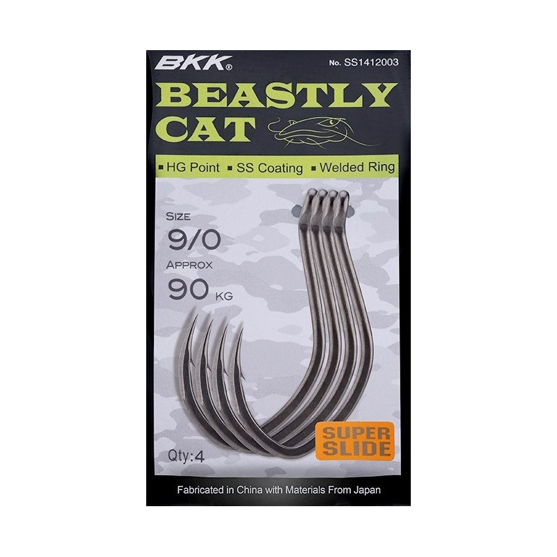Haki sumowe Beastly Cat roz. 5/0 BKK