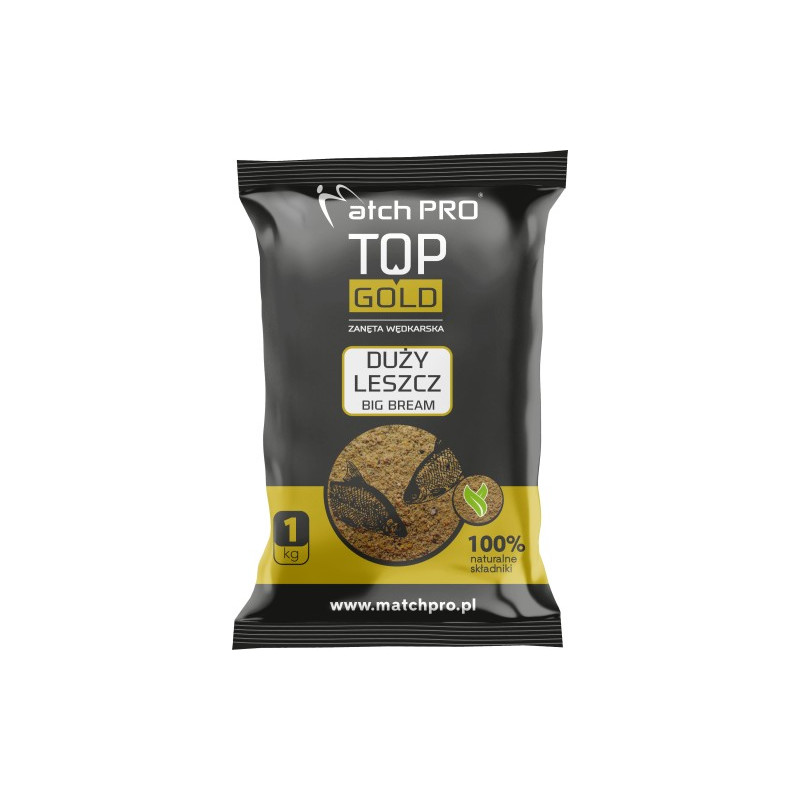 Zanęta Match Pro Top Gold 1000g Zanęta Match Pro Top Gold 1000g