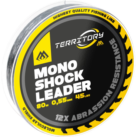 Przypon Mikado strzałowy Territory Shock Leader 80m / 0,55mm
