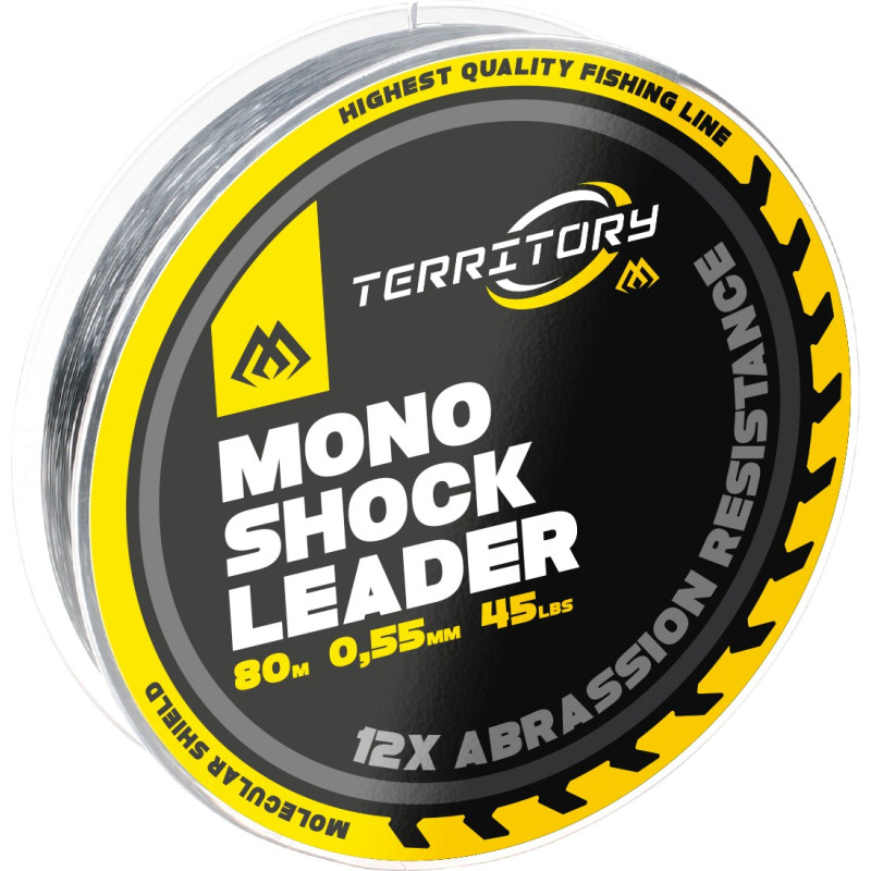 Przypon Mikado strzałowy Territory Shock Leader 80m / 0,55mm Przypon Mikado strzałowy Territory Shock Leader 80m / 0,55mm
