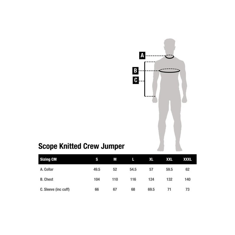Sweter Scope Knitted Crew Jumper roz. M NASH