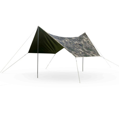 Tarp biwakowy Bank Life Multi Tarp Camo T1242 NASH