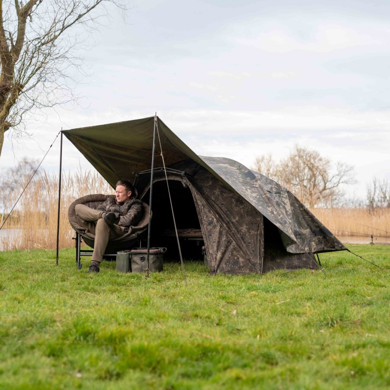 Tarp biwakowy Bank Life Multi Tarp Camo T1241 NASH Tarp biwakowy Bank Life Multi Tarp Camo T1241 NASH