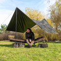Tarp biwakowy Bank Life Multi Tarp Camo T1242 NASH Tarp biwakowy Bank Life Multi Tarp Camo T1242 NASH