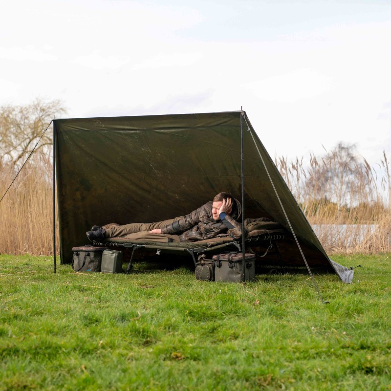 Tarp biwakowy Bank Life Multi Tarp Camo T1242 NASH Tarp biwakowy Bank Life Multi Tarp Camo T1242 NASH