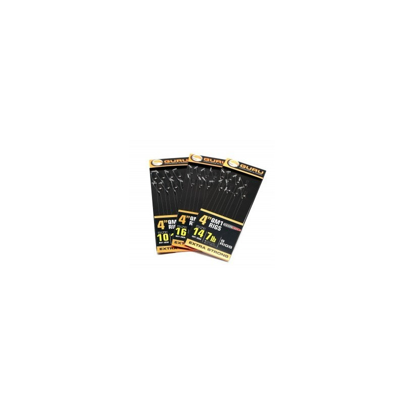 Przypony Guru READY RIG SPEEDSTOP QM1 - 10 cm hak 16 Przypony Guru READY RIG SPEEDSTOP QM1 - 10 cm hak 16