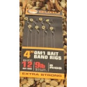 Przypony Guru READY RIG 4" BAIT BANDS QM1 - 10 cm hak 18 Przypony Guru READY RIG 4" BAIT BANDS QM1 - 10 cm hak 18
