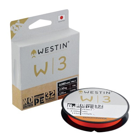 Plecionka Westin W3 8 Braid Dutch Orange 135m 0.235mm