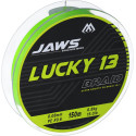 Plecionka Mikado JAWS LUCKY 13 Fluo Zielona 150m 0,14mm