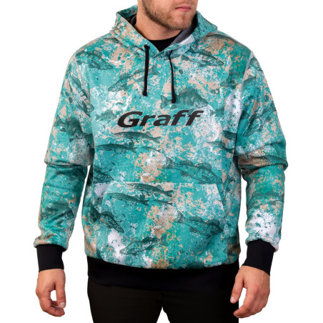 Wodoodporna bluza motyw drapieżniki 231-BL-10 roz. 2XL Graff
