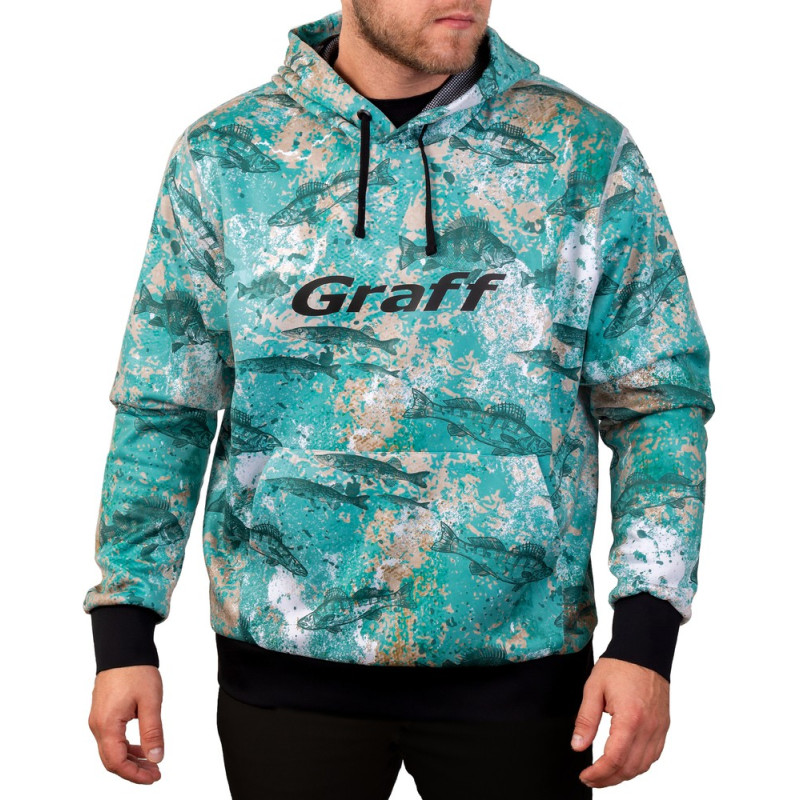 Wodoodporna bluza motyw drapieżniki 231-BL-10 roz. 3xl Graff Wodoodporna bluza motyw drapieżniki 231-BL-10 roz. 3xl Graff