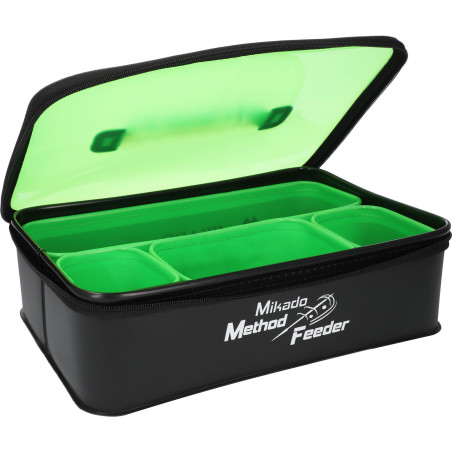 Pojemnik EVA - MF BAIT BOX PRO SYSTEM - ZESTAW 011 UWI-MF-011-SET / 1x(36x25x9cm) + 1x(33x10x7,5cm) + 1x(13x14x7,5cm) + 2x(13x9x