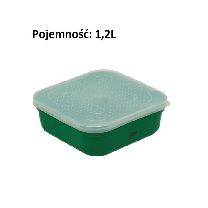 Pudełko na przynęty Sensas GREEN BAIT BOX 05505