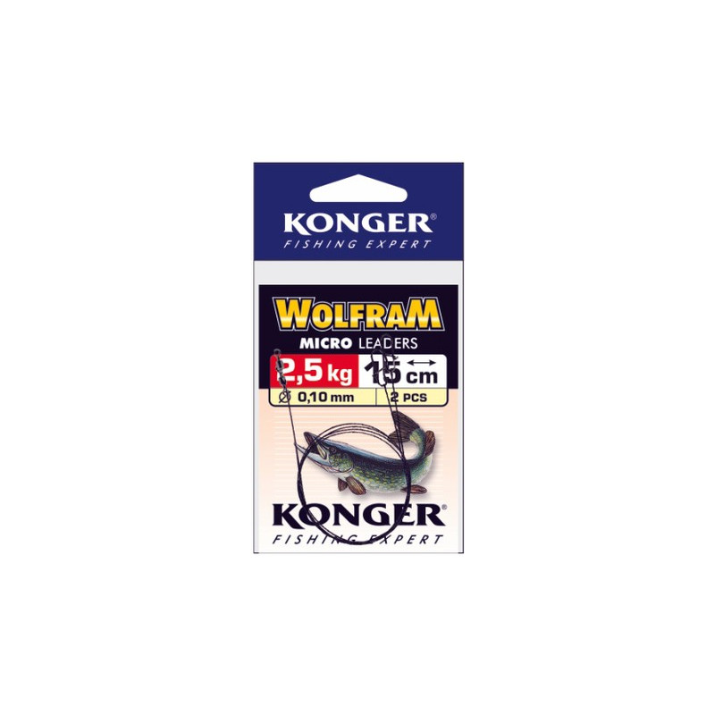 Przypon Konger Wolframowy Micro 2,5 kg Przypon Konger Wolframowy Micro 2,5 kg