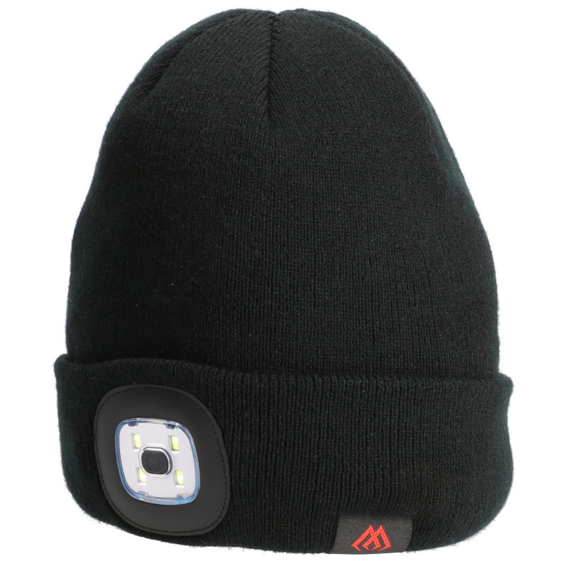 Czapka Mikado ZIMOWA - LED - BEANIE - CZARNY roz. uniwersalny Czapka Mikado ZIMOWA - LED - BEANIE - CZARNY roz. uniwersalny