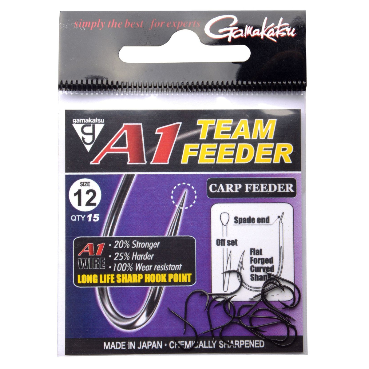 haczyki-a1-team-feeder-carp-feeder-gamakatsu haczyki-a1-team-feeder-carp-feeder-gamakatsu