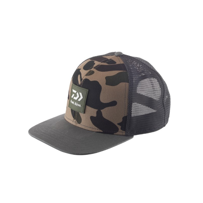Czapka z daszkiem Daiwa Wild Camo / Grey D-VEC roz. uniwersalny Czapka z daszkiem Daiwa Wild Camo / Grey D-VEC roz. uniwersalny