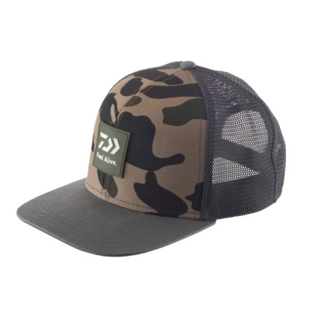 Czapka z daszkiem Daiwa Wild Camo / Grey D-VEC roz. uniwersalny Czapka z daszkiem Daiwa Wild Camo / Grey D-VEC roz. uniwersalny
