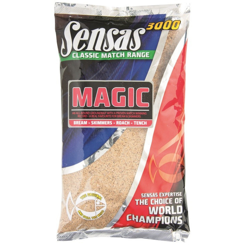 Zanęta Sensas 3000 UK Magic Naturel 1kg Zanęta Sensas 3000 UK Magic Naturel 1kg