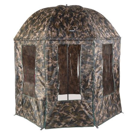 Parasol Jaxon wędkarski z osłoną SAFARI 250VD