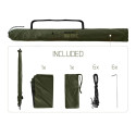 Parasol Delphin ze ściankami bocznymi Big One Carp 250