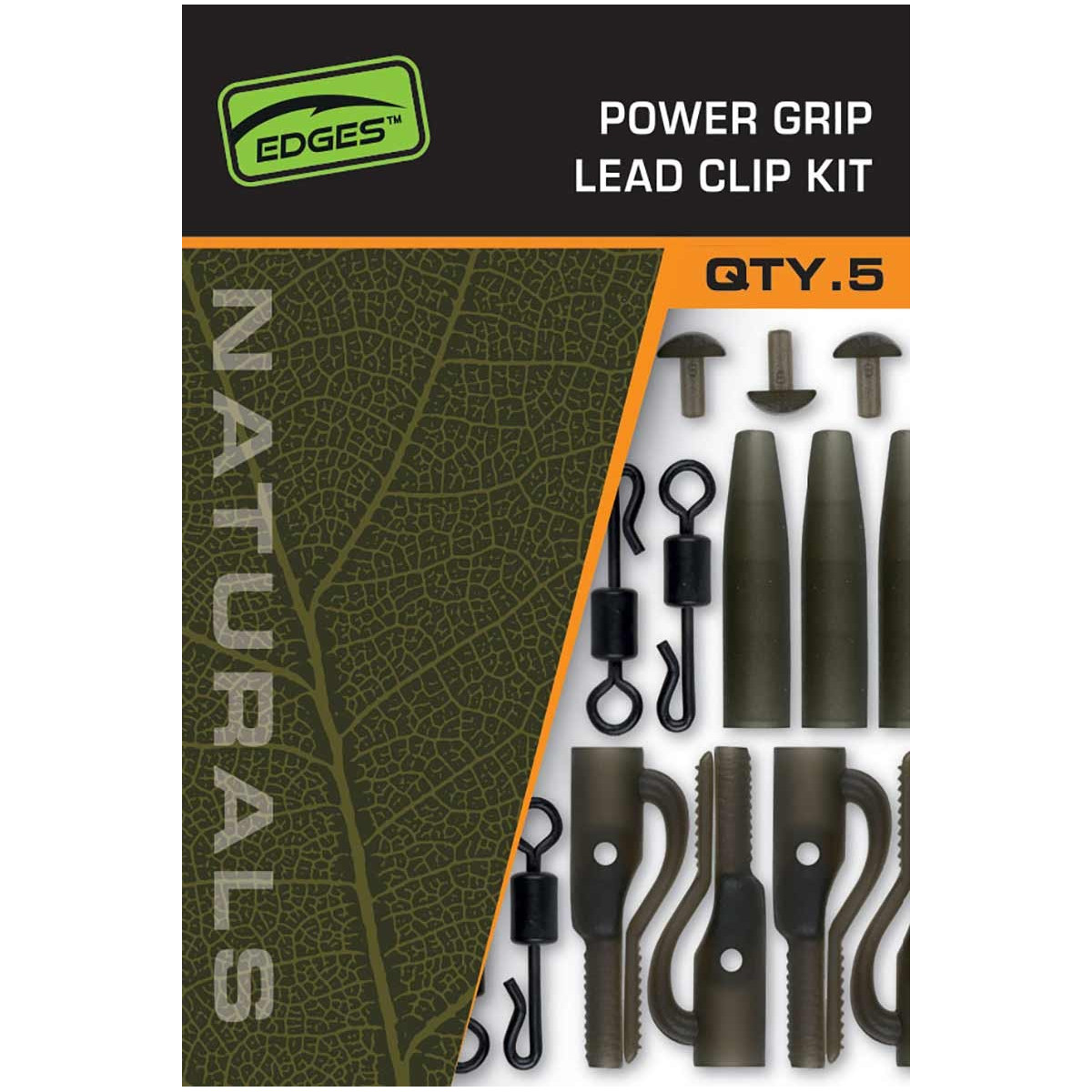 zestaw-edges-naturals-power-grip-lead-clips-kit-fox zestaw-edges-naturals-power-grip-lead-clips-kit-fox