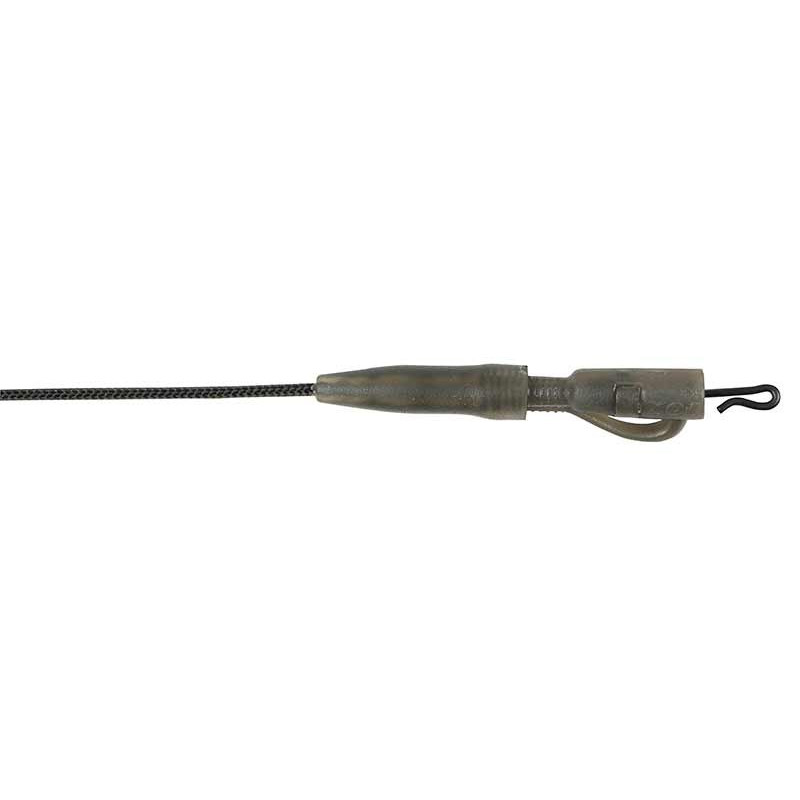 Przypony EDGES Naturals Leadcore Power Grip Lead Clip Leaders 75cm FOX Przypony EDGES Naturals Leadcore Power Grip Lead Clip Leaders 75cm FOX