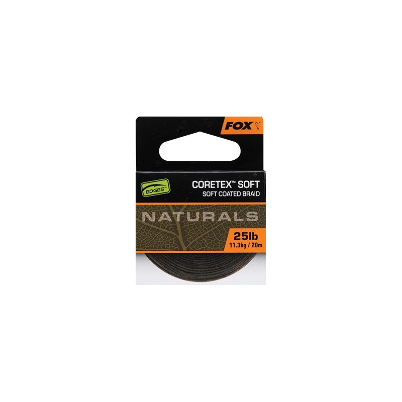 Plecionka FOX EDGES Naturals Coretex Soft 20m Plecionka FOX EDGES Naturals Coretex Soft 20m