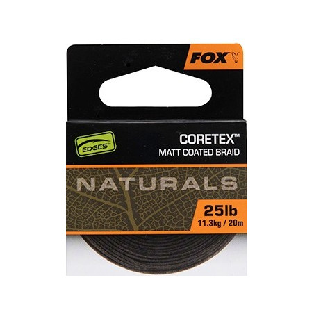 Plecionka FOX EDGES Naturals Coretex 20m Plecionka FOX EDGES Naturals Coretex 20m