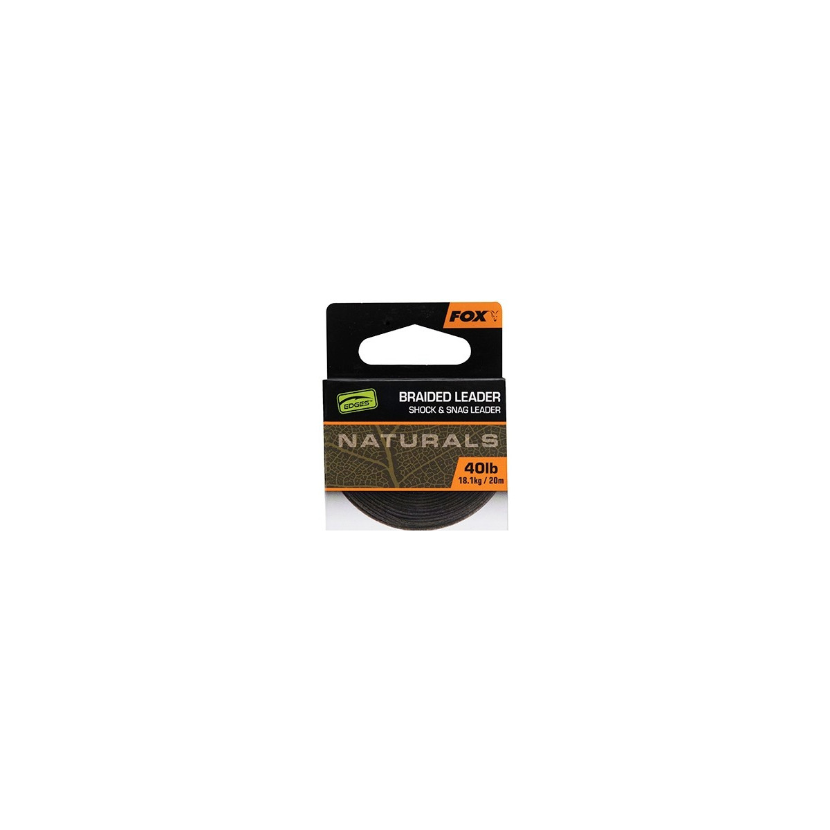 plecionka-edges-naturals-braided-leader-fox plecionka-edges-naturals-braided-leader-fox