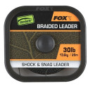 Plecionka FOX Edges Naturals Braided Leader 20m - 40lb Plecionka FOX Edges Naturals Braided Leader 20m - 40lb