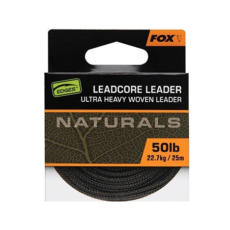 Materiał przyponowy EDGES NATURALS LEADCORE CAC822 FOX Materiał przyponowy EDGES NATURALS LEADCORE CAC822 FOX